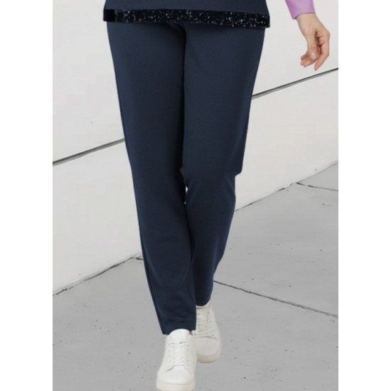 Kadın Uzun Kollu Bisiklet Yaka çizgili Desen Iki Iplik Bluz Ve Pantolon Ikili Takım, 29339 Kadın Uzun Kollu Bisiklet Yaka çizgili Desen Iki Iplik Bluz Ve Pantolon Ikili Takım, 29339