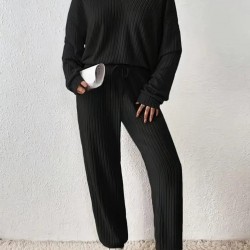 Kadın Uzun Kollu V Yakalı Kaşkorse Bluz Ve Pantolon Ikili Takım , 29399 Kadın Uzun Kollu V Yakalı Kaşkorse Bluz Ve Pantolon Ikili Takım , 29399