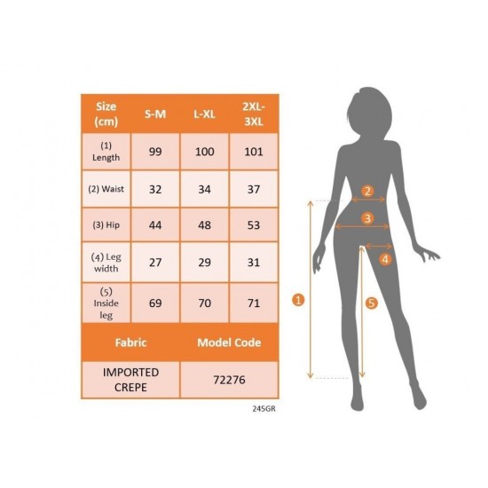 Kadın Yüksek Bel Paçaya Doğru Genişleyen Lazer çiçek Kesim Detaylı Ithal Krep Pantolon , 29427