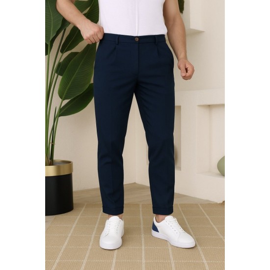 Erkek Belden Düğmeli Cepli Dokuma Pantolon , 29446 Erkek Belden Düğmeli Cepli Dokuma Pantolon , 29446