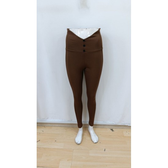 Kadın Yüksek Bel önden Düğmeli Dalgıç Tayt , 29455 Kadın Yüksek Bel önden Düğmeli Dalgıç Tayt , 29455