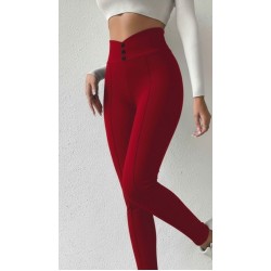 Kadın Yüksek Bel önden Düğmeli Dalgıç Tayt , 29454 Kadın Yüksek Bel önden Düğmeli Dalgıç Tayt , 29454