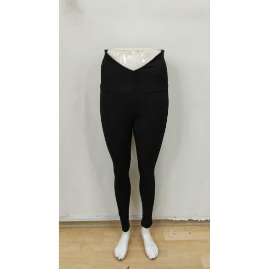 Kadın Yüksek Bel önden Düğmeli Dalgıç Tayt , 29453 Kadın Yüksek Bel önden Düğmeli Dalgıç Tayt , 29453