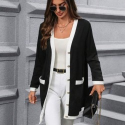 Kadın Uzun Kollu Cepli önden Düğmeli Uzun Modal Ceket , 29466 Kadın Uzun Kollu Cepli önden Düğmeli Uzun Modal Ceket , 29466