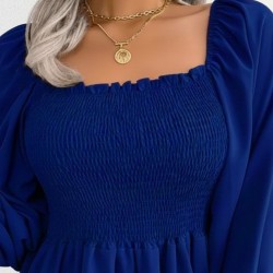 Kadın Uzun Kollu Geometrik Yakalı Gipe Detaylı Krep Bluz , 29484 Kadın Uzun Kollu Geometrik Yakalı Gipe Detaylı Krep Bluz , 29484