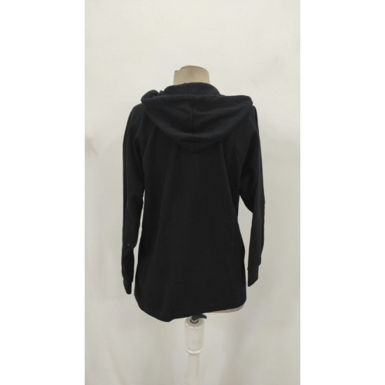 Kadın Uzun Kollu Kapşonlu önü Düğmeli Ve Bağcıklı Waffle Bluz , 29499