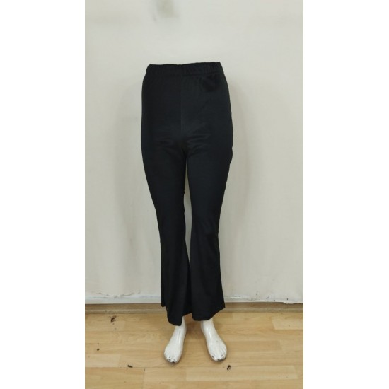 Kadın Yüksek Bel Paçaya Doğru Genişleyen Kadife Pantolon , 29544