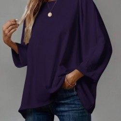 Kadın Truvakar Kollu Bisiklet Yaka Viskon Bluz , 29588 Kadın Truvakar Kollu Bisiklet Yaka Viskon Bluz , 29588