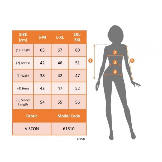 Kadın Uzun Kollu Yakadan Halka Detaylı Viskon Bluz, 29727