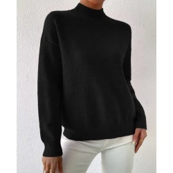 Kadın Uzun Kollu Balıkçı Yaka Triko Bluz , 29724