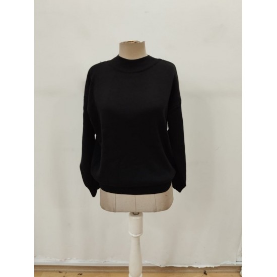 Kadın Uzun Kollu Balıkçı Yaka Triko Bluz , 29724