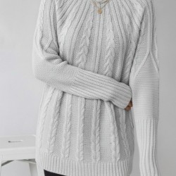 Kadın Uzun Kollu Yarı Balıkçı Yaka Triko Bluz , 29721 Kadın Uzun Kollu Yarı Balıkçı Yaka Triko Bluz , 29721