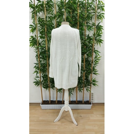 Kadın Uzun Kollu Yarı Balıkçı Yaka Triko Bluz , 29721