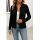 Kadın Uzun Kollu Yakalı önden Düğmeli Triko Ceket, 29760