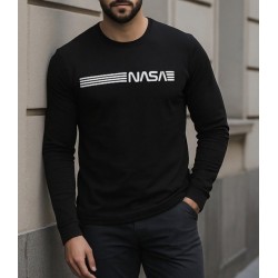 Erkek Uzun Kollu Bisiklet Yaka Viskon Bluz, 29808