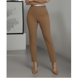 Kadın Yüksek Bel Ithal Krep Pantolon , 29806