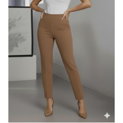 Kadın Yüksek Bel Ithal Krep Pantolon , 29806 Kadın Yüksek Bel Ithal Krep Pantolon , 29806