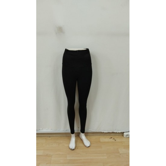 Kadın Yüksek Bel önden Fermuarlı Dalgıç Tayt , 29869