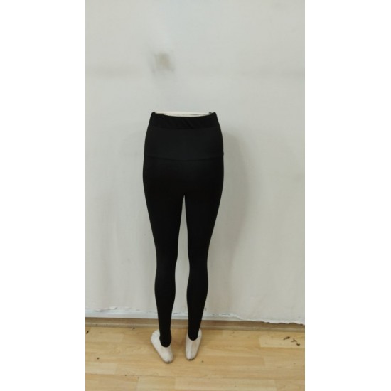 Kadın Yüksek Bel önden Fermuarlı Dalgıç Tayt , 29869