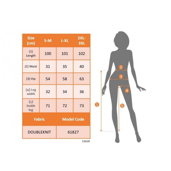 Kadın Yüksek Bel Bağcıklı Desenli Iki Iplik Pantolon , 29930