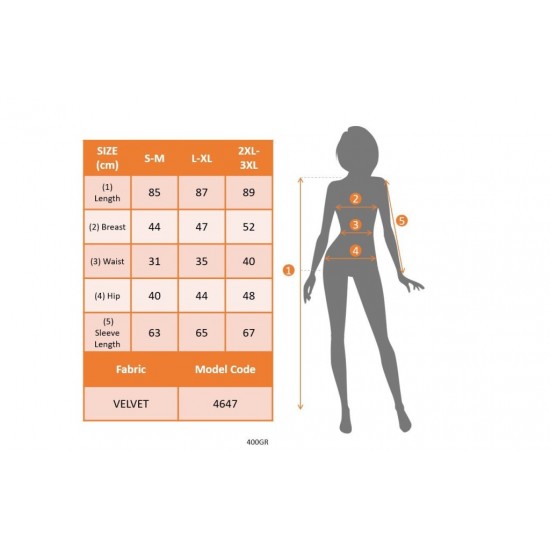 Kadın Uzun Kollu Incili Yakalı Kolları Büzgü Detaylı Mini Kadife Elbise , 29989
