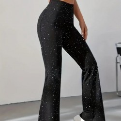 Kadın Yüksek Bel Taşlı Dalgıç Tayt , 30066 Kadın Yüksek Bel Taşlı Dalgıç Tayt , 30066