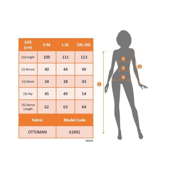 Kadın Uzun Kollu Kruvaze Yaka Yandan Toka Detaylı önden çapraz Detaylı Ottoman Elbise , 30064 Kadın Uzun Kollu Kruvaze Yaka Yandan Toka Detaylı önden çapraz Detaylı Ottoman Elbise , 30064