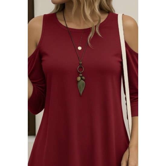 Kadın Omuzlardan Açık Sıfır Yaka Asimetrik Kesim Detay Viskon Bluz , 30083 Kadın Omuzlardan Açık Sıfır Yaka Asimetrik Kesim Detay Viskon Bluz , 30083