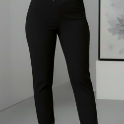 Kadın Yüksek Bel çapraz şerit Detaylı Ithal Krep Pantolon , 30080 Kadın Yüksek Bel çapraz şerit Detaylı Ithal Krep Pantolon , 30080