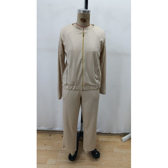 Kadın Uzun Kollu önden Fermuarlı Modal Ceket Ve Pantolon Ikili Takım , 30094 Kadın Uzun Kollu önden Fermuarlı Modal Ceket Ve Pantolon Ikili Takım , 30094