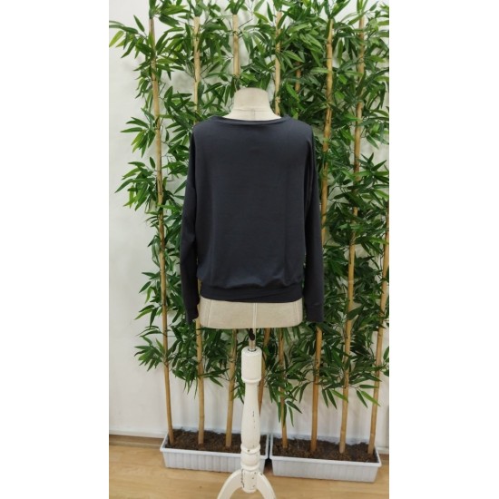 Kadın Uzun Kollu Bisiklet Yaka Desenli Viskon Iki Iplik Bluz, 30132 Kadın Uzun Kollu Bisiklet Yaka Desenli Viskon Iki Iplik Bluz, 30132