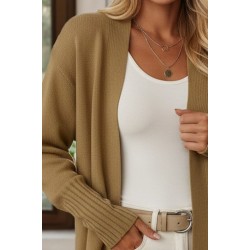 Kadın Uzun Kollu önü Açık Triko Hırka, 30150