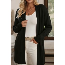 Kadın Uzun Kollu önü Açık Triko Hırka , 30149