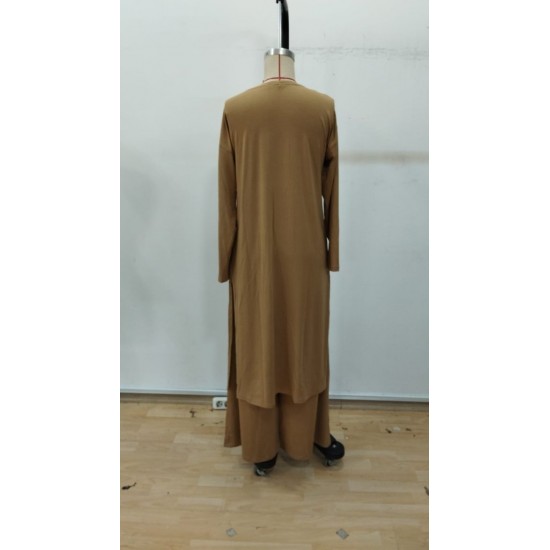 Kadın Uzun Kollu önü Açık Viskon Ceket Ve Pantolon Ikili Takım, 30184