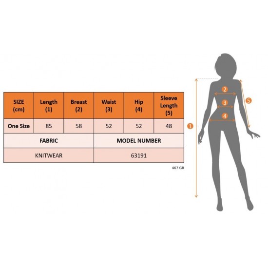 Kadın Uzun Kollu V Yakalı Düğmeli Mini Triko Taş Renkli Elbise , 30206