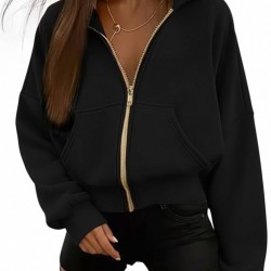 Kadın Uzun Kollu Kapşonlu Fermuarlı önden Cep Detaylı şardonlu Iki Iplik Ceket, 30217