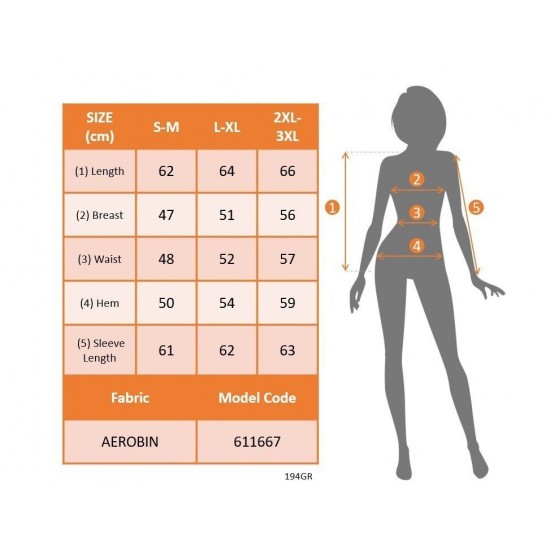 Kadın Uzun Kollu V Yakalı Aerobin Bluz, 30276 Kadın Uzun Kollu V Yakalı Aerobin Bluz, 30276