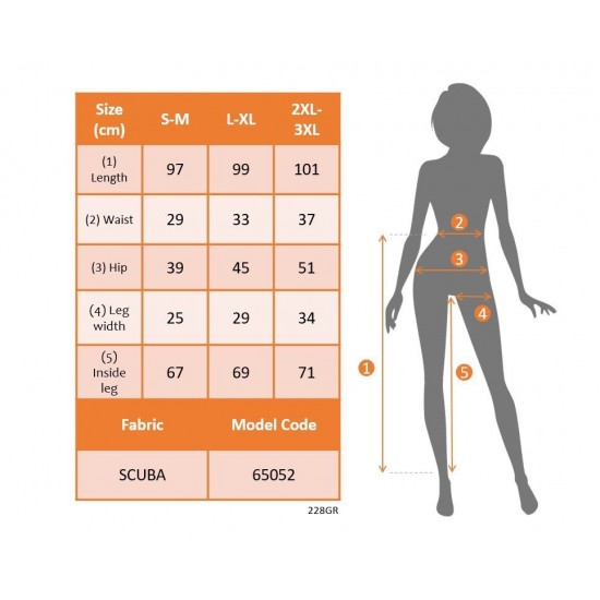 Kadın Yüksek Bel Cep Detaylı Leopar Desenli Dalgıç Tayt , 30288
