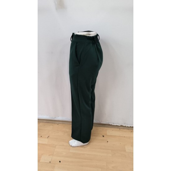 Kadın Yüksek Bel Cepli Ithal Krep Pantolon , 30371 Kadın Yüksek Bel Cepli Ithal Krep Pantolon , 30371