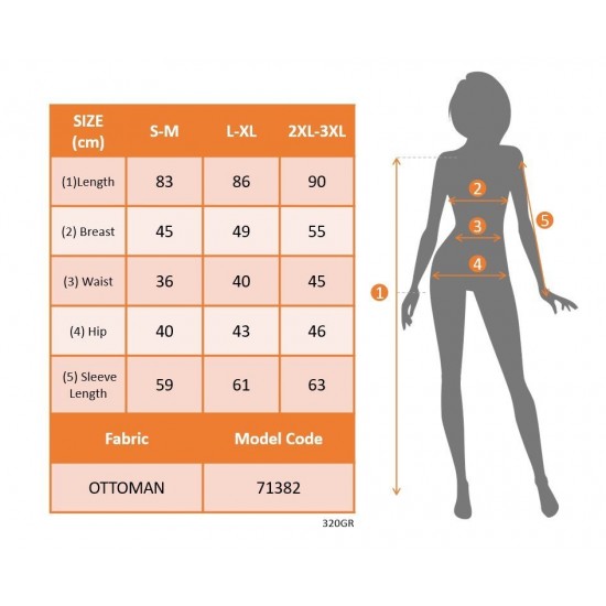 Kadın Uzun Kollu Kruvaze Yakalı Yanlardan Büzgülü Kısa Ottoman Elbise , 30424 Kadın Uzun Kollu Kruvaze Yakalı Yanlardan Büzgülü Kısa Ottoman Elbise , 30424