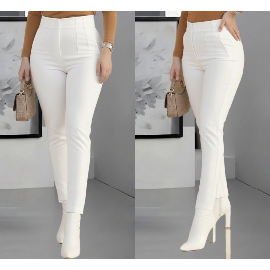 Kadın çima Detay Ithal Krep Pantolon , 30475