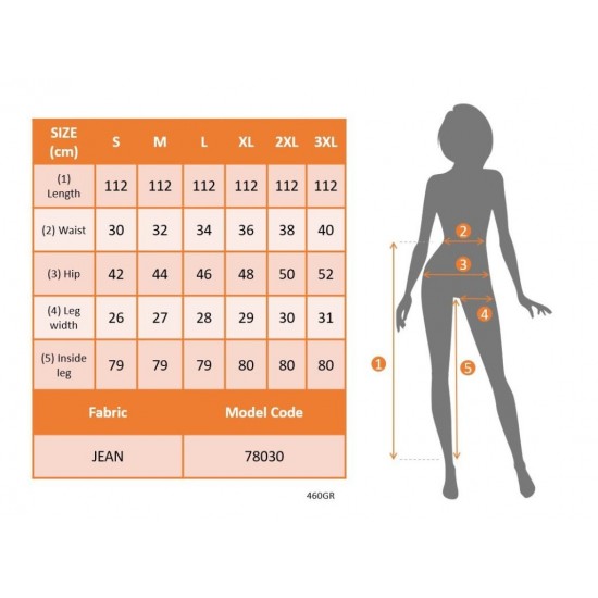 Kadın Yüksek Bel Cepli İspanyol Paçalı Kot Pantolon, 30488