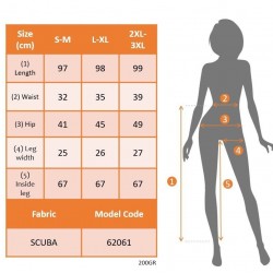 Kadın Yüksek Bel Yan şerit Detaylı Dalgıç Tayt, 30671