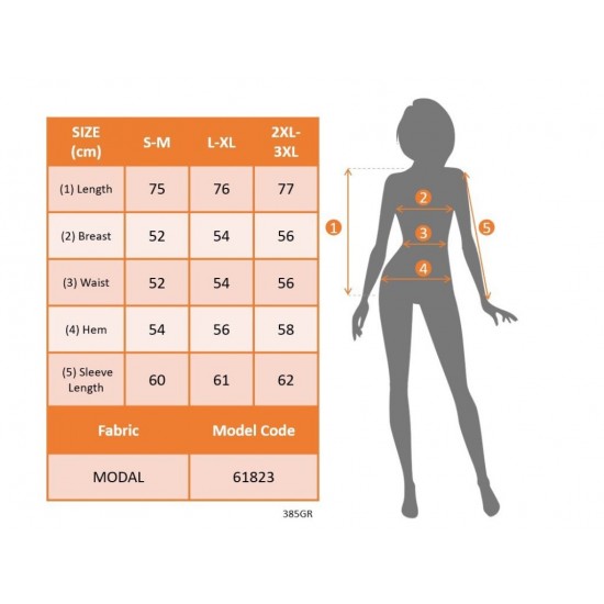 Kadın Uzun Kollu Cepli önden Düğmeli Uzun Modal Ceket , 30708