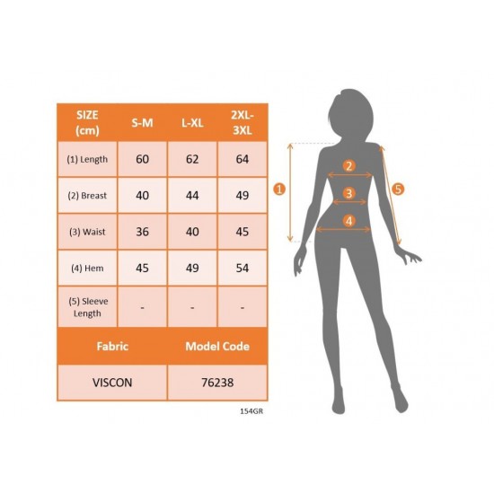 Kadın Askılı Kruvaze Yakalı Yandan Düğmeli Viskon Bluz , 30724