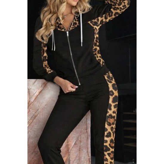 Kadın Uzun Kollu önden Fermuarlı Bağcıklı Viskon Iki Iplik Bluz Ve Pantolon Ikili Takım , 30752