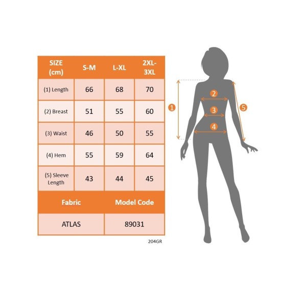 Kadın Uzun Kollu Truvakar Kol önden Düğmeli Cepli Dantelli Atlas Ceket , 29840