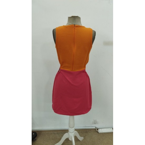 Kadın Askılı Bisiklet Yaka Yandan Açık Mini Aerobin Elbise , 30814 Kadın Askılı Bisiklet Yaka Yandan Açık Mini Aerobin Elbise , 30814