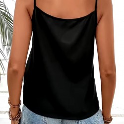 Kadın Ip Askılı V Yakalı Pulpayet Detaylı Sandy Bluz , 30825 Kadın Ip Askılı V Yakalı Pulpayet Detaylı Sandy Bluz , 30825