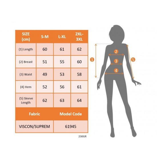 Kadın Uzun Kollu V Yakalı Cepli çok Renkli Viskon Bluz , 30818